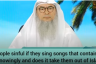 Are we sinful for singing or listening to songs that contain kufr words? Is it kufr?
