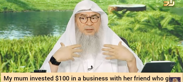 Invested money in business & the partner gives fixed profit every month, is it halal