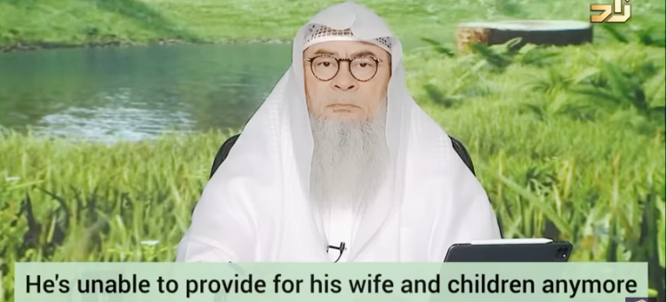He's not able to provide for his wife & children She wants divorce What's the ruling