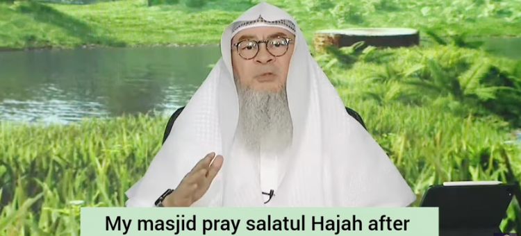 My masjid is praying salatul hajah / hajat these days (Friday prayer) is it allowed?