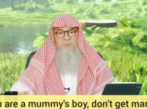 If you are a mummy's boy, don't get married!