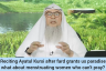 Reciting Ayat al Kursi after fard grants us Paradise, what about women in menses?