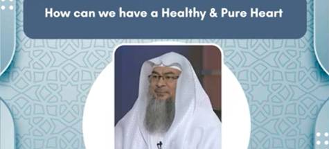 How can we have a Healthy Pure Heart