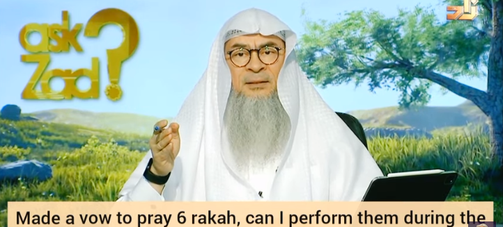 ​Made a vow to pray 6 rakahs, can I pray them during forbidden (prohibited) times?