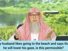 I like to go to the beach to relax, will lower my gaze from haram, is it permissible assim al hake