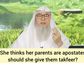 I think my parents are apostates Must I tell them they're Kafirs, give them takfeer