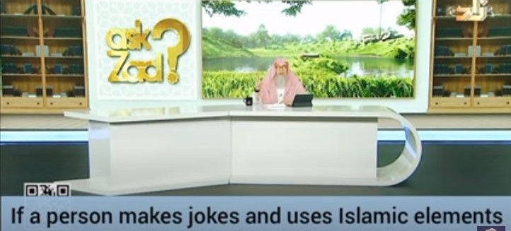 If a person makes jokes using Islamic elements, is it considered as mocking islam?