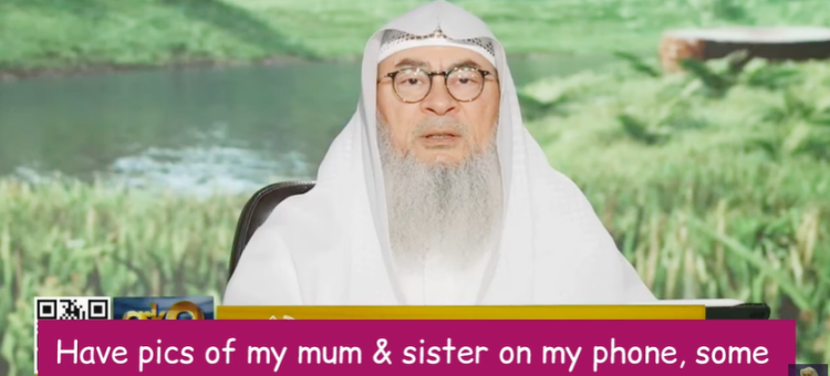 Have pics of mum & sis on my phone, some are random body parts, should I delete them