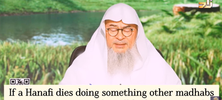If a hanafi dies doing shirk, will he be held accountable (layman blind following a madhab)