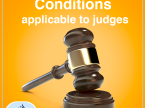 Conditions applicable to judges