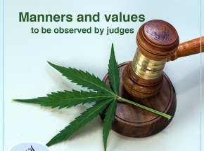 Manners and values to be observed by judges