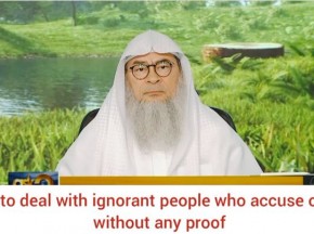 How to deal with ignorant people who accuse others without any proof?
