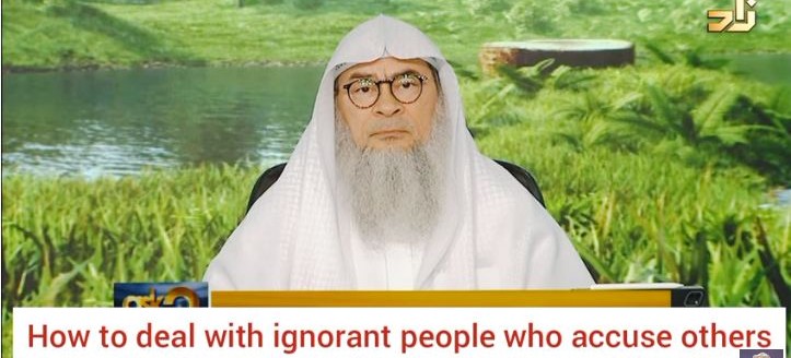 How to deal with ignorant people who accuse others without any proof?