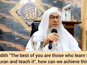 Hadith " Best of you are those who learn Quran & teach it " How can we achieve this?