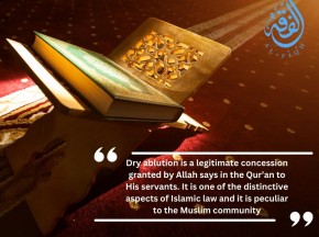 Dry ablution