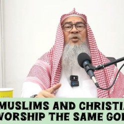 Do Muslims & Christians worship the same God? #Assim