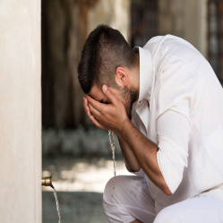 Ablution, i.e. Wudu’