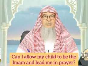 Can I allow my child to be the imam & lead me in prayer? #assimalhakeem