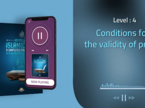 Conditions for the validity of prayer