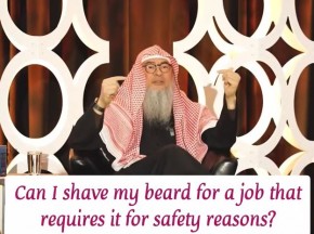 Can I shave my beard for a job that requires it for safety reasons (working with machines...) #Assim
