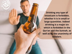 Drinking any type of intoxicant