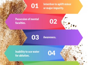 Conditions allowing dry ablution