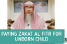 Paying Zakat Al Fitr for an unborn child