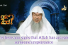 Are there any signs that Allah has accepted our repentance?