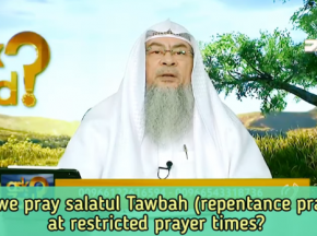 Praying Salatul Tawbah