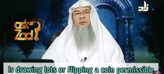 Is flipping a coin to make decisions permissible? What about Prophet drawing lots?