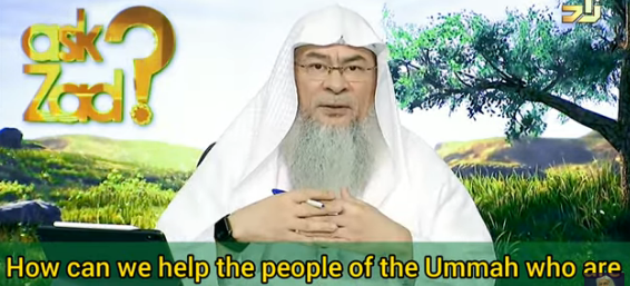 How can we help the people of our ummah who are suffering in their countries?