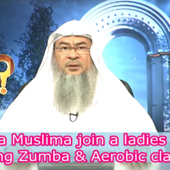 Can a Muslim Woman go to ladies gym that has Zumba and Aerobics?