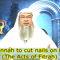 Is it Sunnah to cut nails on Friday?