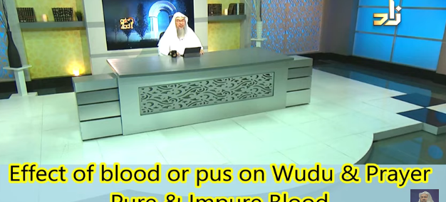 Does Human Blood & Pus on body or clothes invalidate Wudu & Prayer?