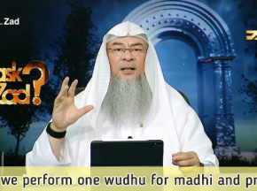 Can we perform only one wudu for Madhi and Prayer ?