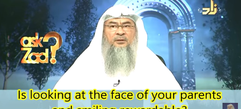 Is looking at the face of your parents & smiling rewardable?