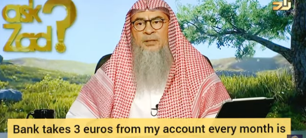 Bank takes 3 euros from my account every month, is this Riba?