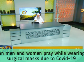 Can Men & Women pray while wearing Masks due to Covid-19?