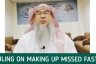 Ruling on making up missed fasts (due to menses)
