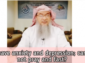 I have anxiety & depression, can I not pray and fast?