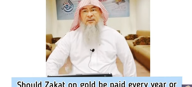 Must Zakat on gold (or cash, stocks etc) be paid every year or only once in a lifetime