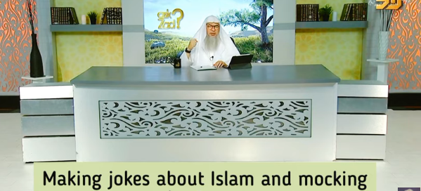 Making jokes about Islam & mocking the Quran!