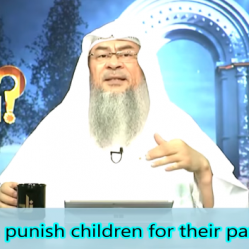 Does Allah punish children for their parents deeds?