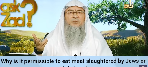 Why is it permissible to eat meat slaughtered by Christians & Jews, they don't say Bismillah