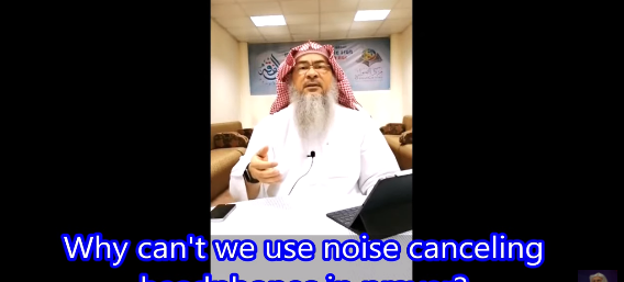 Can we use ear plugs or headphones to avoid noise while praying?