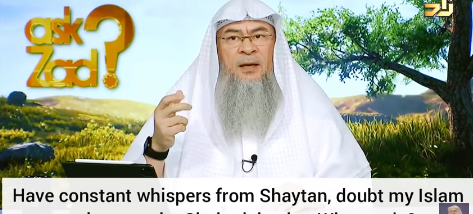 Have constant whispers of Satan, doubt my Islam & repeat shahadah a lot, what to do?