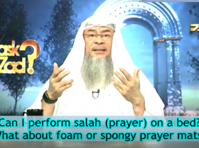 Can we Pray on a bed or Mattress? What about Foam or Spongy Prayer mats?