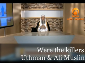 Were the killers of Uthman and Ali Muslims?