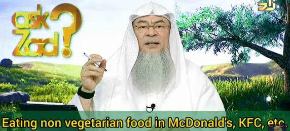 Eating non vegetarian food in Mc Donald's, KFC etc in India