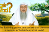 After finishing prayer, one notices they made a mistake in tashahhud, what to do?